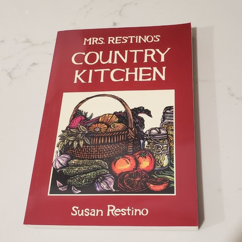BOGO Mrs Restino's Country Kitchen Vintage Recipe Cookbook